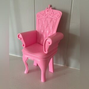 Pink Barbie Doll Chair